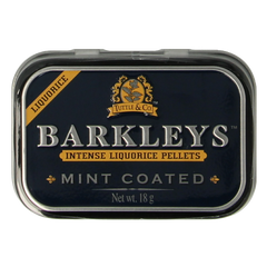 Barkleys Liquorice pellets mint coated 18 Gram