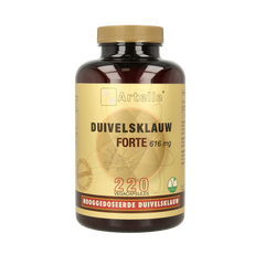 Artelle Duivelsklauw forte 616mg 220.00 Vegetarische capsules