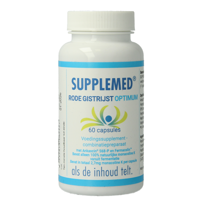Supplemed Rode gist rijst optimum 60 Capsules