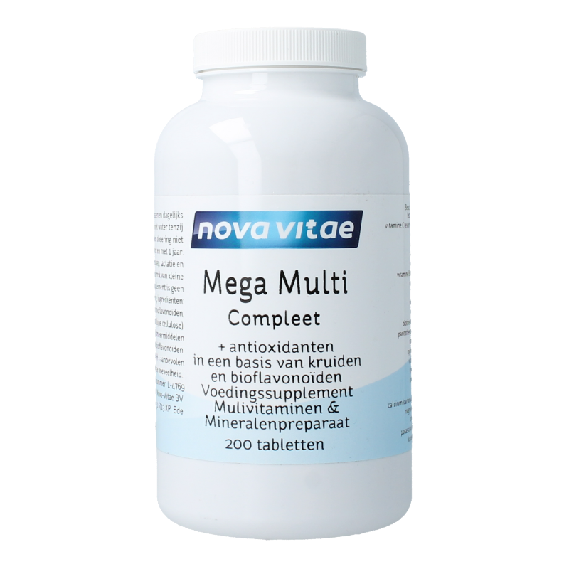 Nova Vitae Mega multi compleet 200 Tabletten