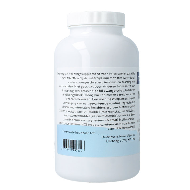 Nova Vitae Mega multi compleet 200 Tabletten