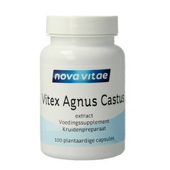 Nova Vitae Vitex agnus castus (hele bes) 100 Vegetarische capsules