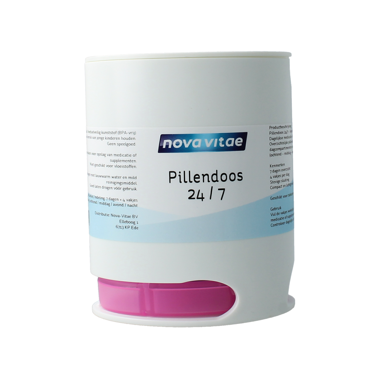 Nova Vitae Pillendoos 24/7 1.00 Stuks