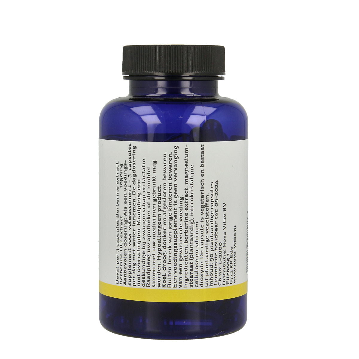 Walthers Berberine extract 350mg 90.00 Vegetarische capsules