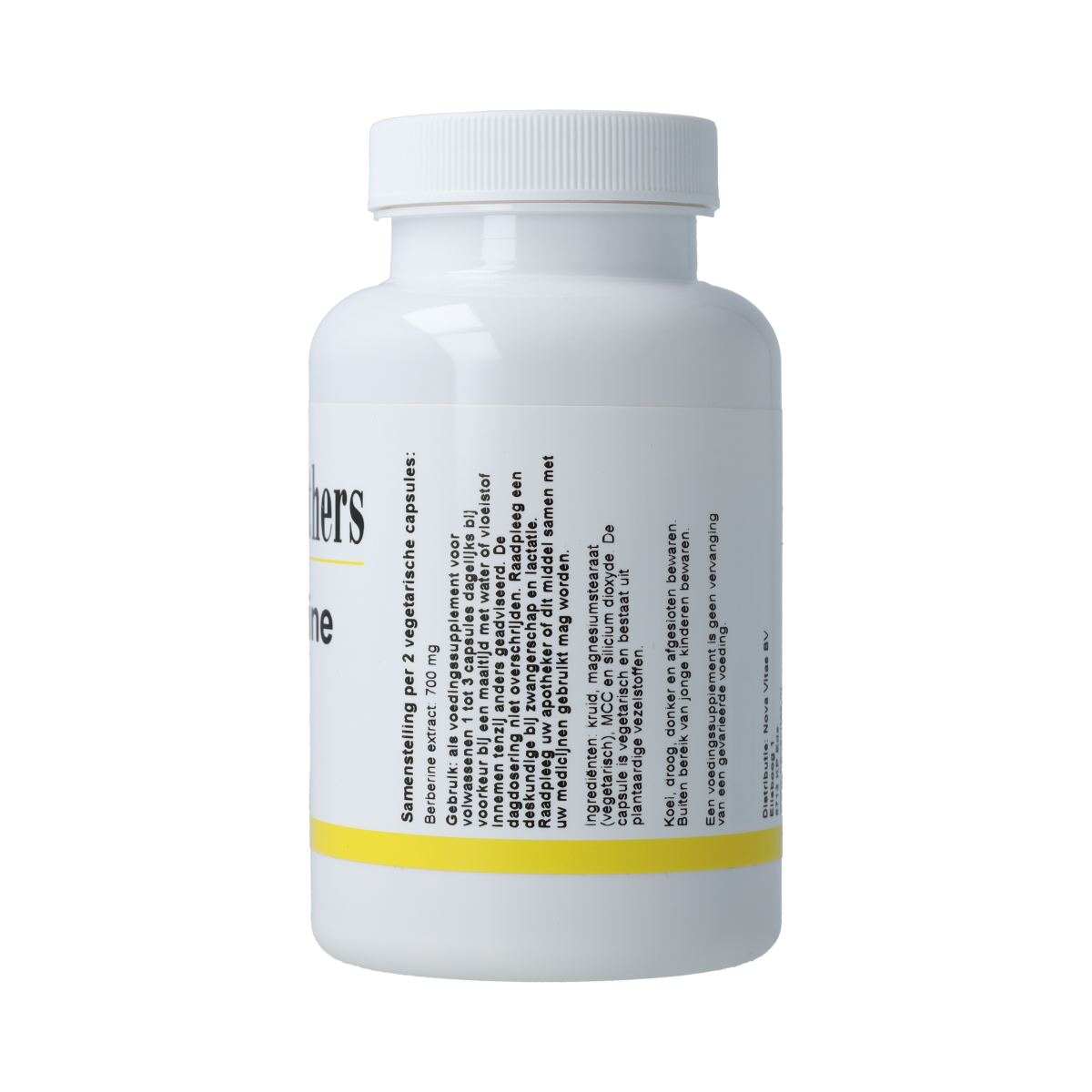 Walthers Berberine extract 350mg 90.00 Vegetarische capsules