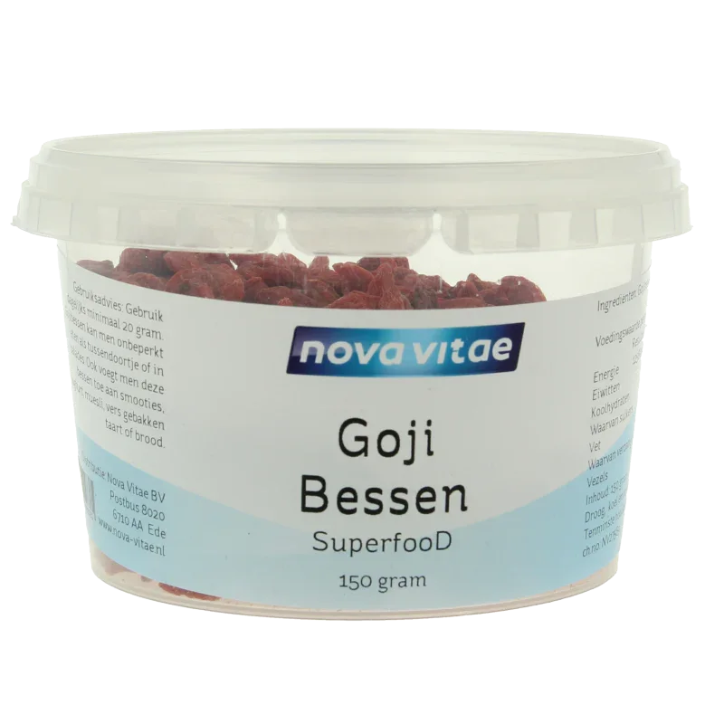 Nova Vitae Goji bessen 150 Gram
