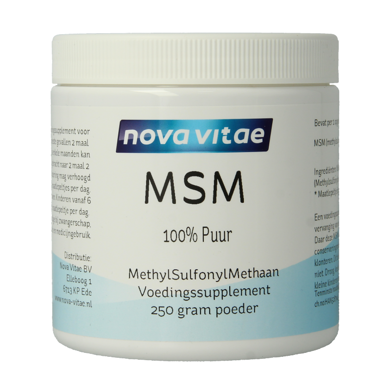 Nova Vitae MSM poeder 250 Gram