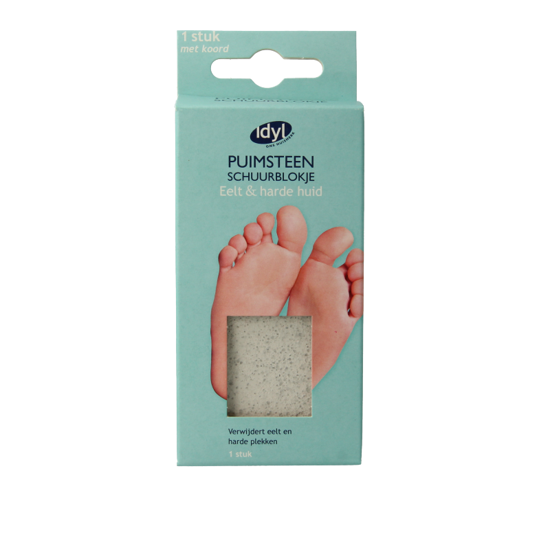 Idyl Schuurblokje puimsteen eelt & ruwe huid 1 Stuks