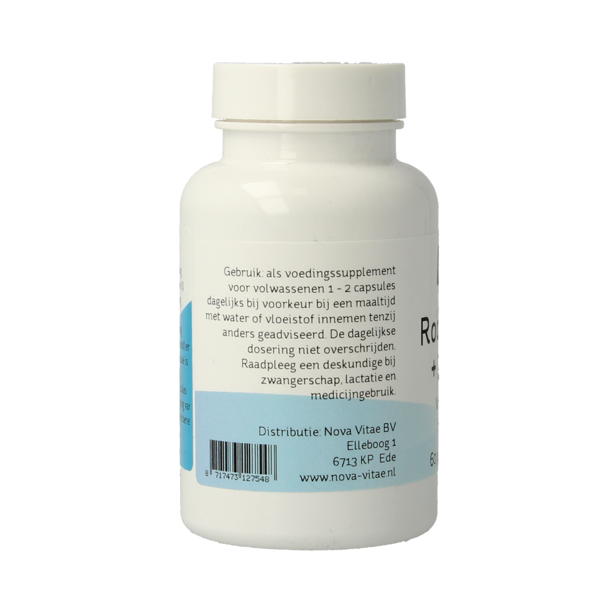 Nova Vitae Rode gist rijst + 30mg Q10 60.00 Vegetarische capsules