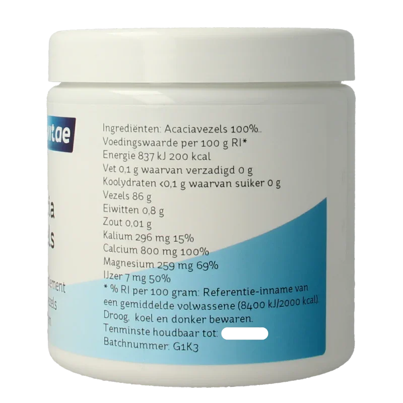 Nova Vitae Acacia vezels 300 Gram