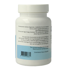 Nova Vitae Spijsvertering darmbalans 100 Tabletten