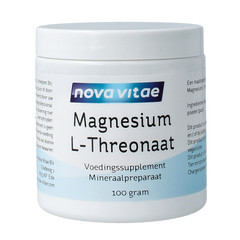 Nova Vitae Magnesium L-threonaat poeder 100 Gram