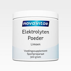 Nova Vitae Elektrolyten poeder limoen 300 Gram
