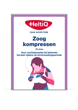 Heltiq Nursing Pads Shaped 30 Pieces