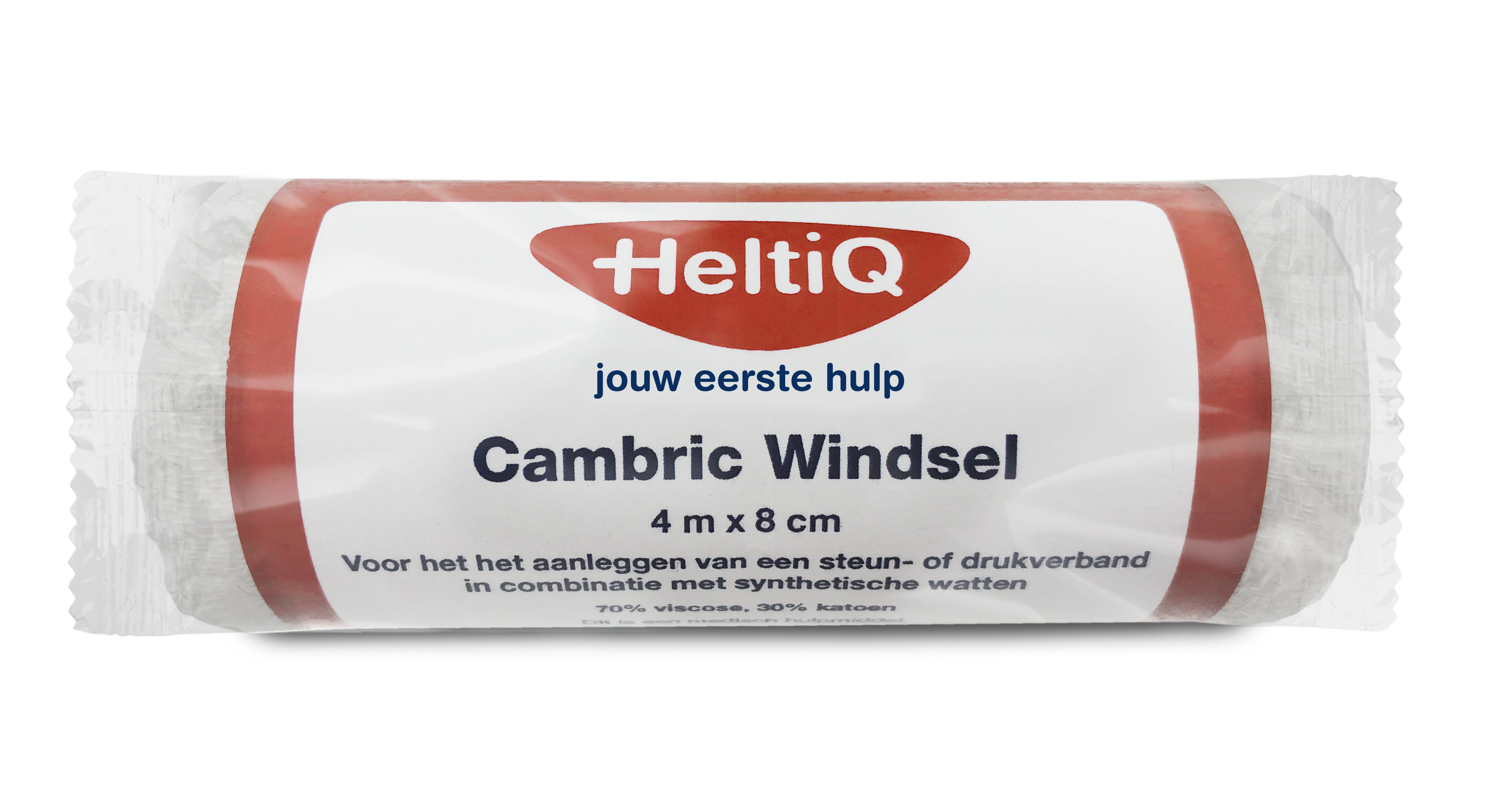 Heltiq Cambric windsel 4m x 8cm 1 Stuks