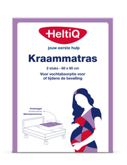 Heltiq Kraammatras 60 x 90cm zak 2 Stuks
