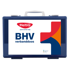 Heltiq BHV verbanddoos modulair (blauw) 1.00 Stuks