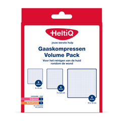 Heltiq Gaaskompressen volume pack 18 Stuks
