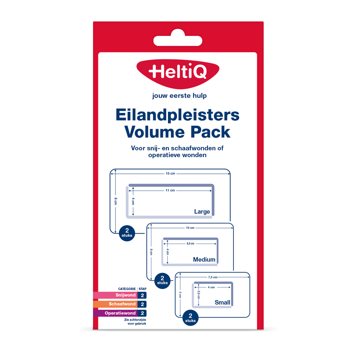 Heltiq Eilandpleister volume pack 6.00 Stuks