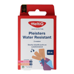 Heltiq Pleisters water resistant 3 maten 25 Stuks