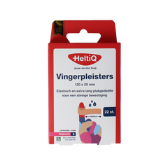 Heltiq Vingerpleisters 120x20mm 22 Stuks