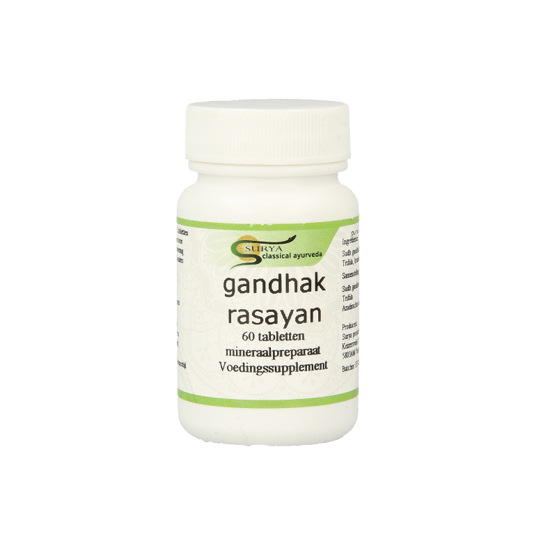 Surya Gandhak rasayan 60 Tabletten