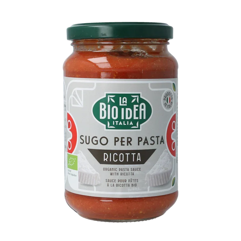 Bioidea Pastasaus ricotta bio 340 Gram