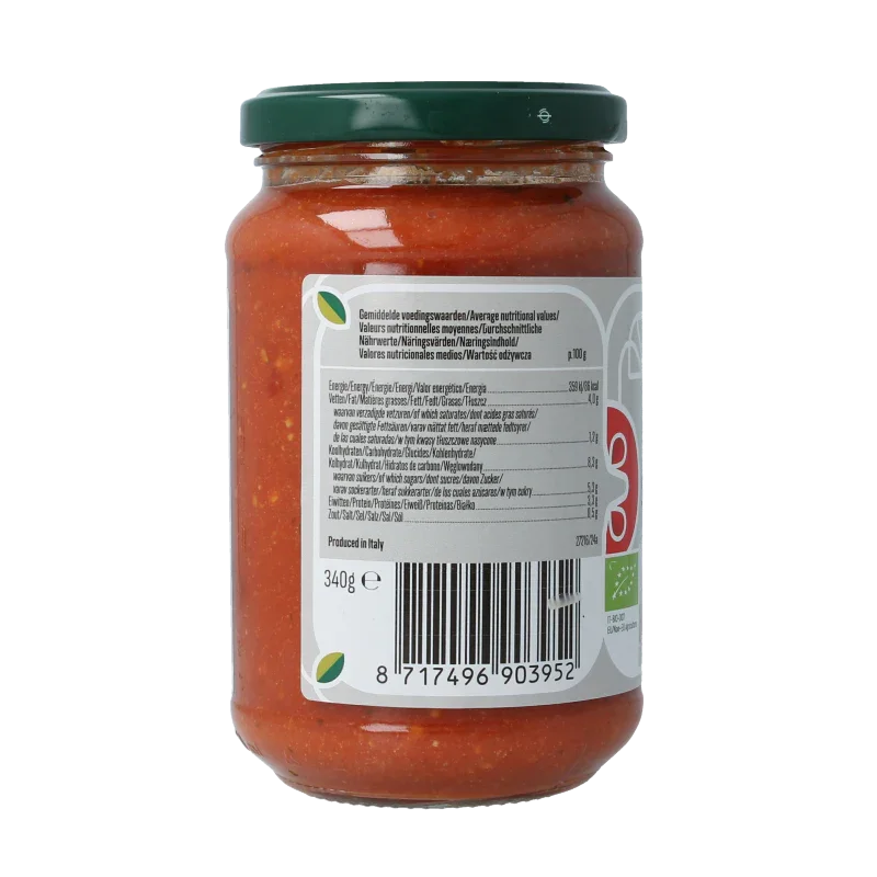 Bioidea Pastasaus ricotta bio 340 Gram