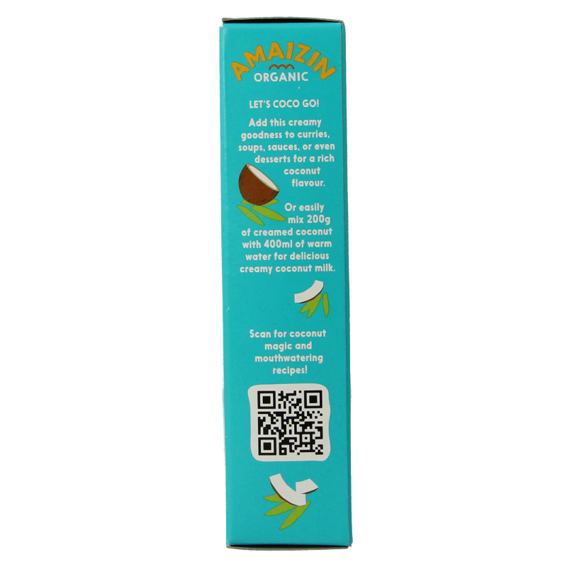 Amaizin Kokoscreme bio 200 Gram