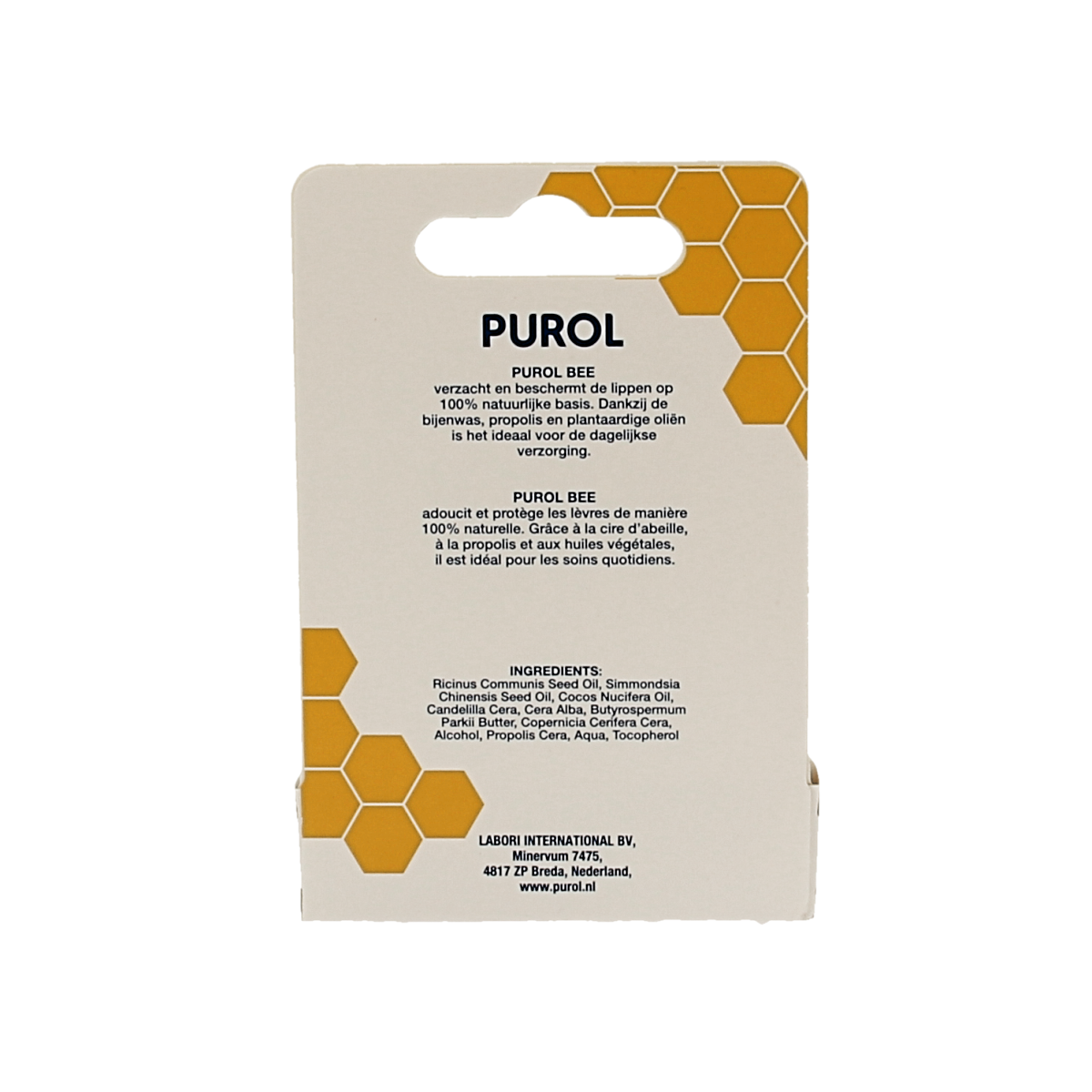 Purol Bee lipbalsem stick 4.80 Gram