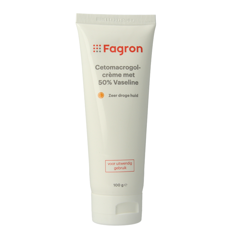 Fagron Cetomacrogol creme 50% vaseline 100 Gram