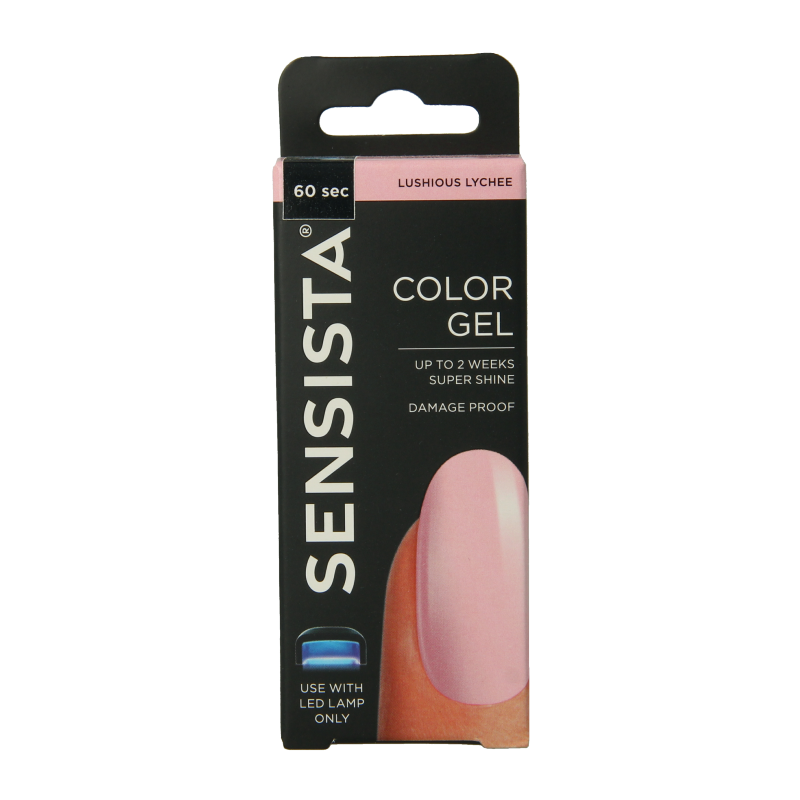 Sensista Color gel lushious lychee 7.5 Milliliter