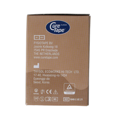 Cure Tape Kinesiotape 2.5cm x 5mtr beige 2 Stuks