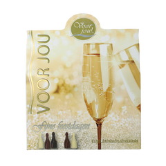 Voor Jou! Wensdoosje trendy fijne feestdagen 100 Gram