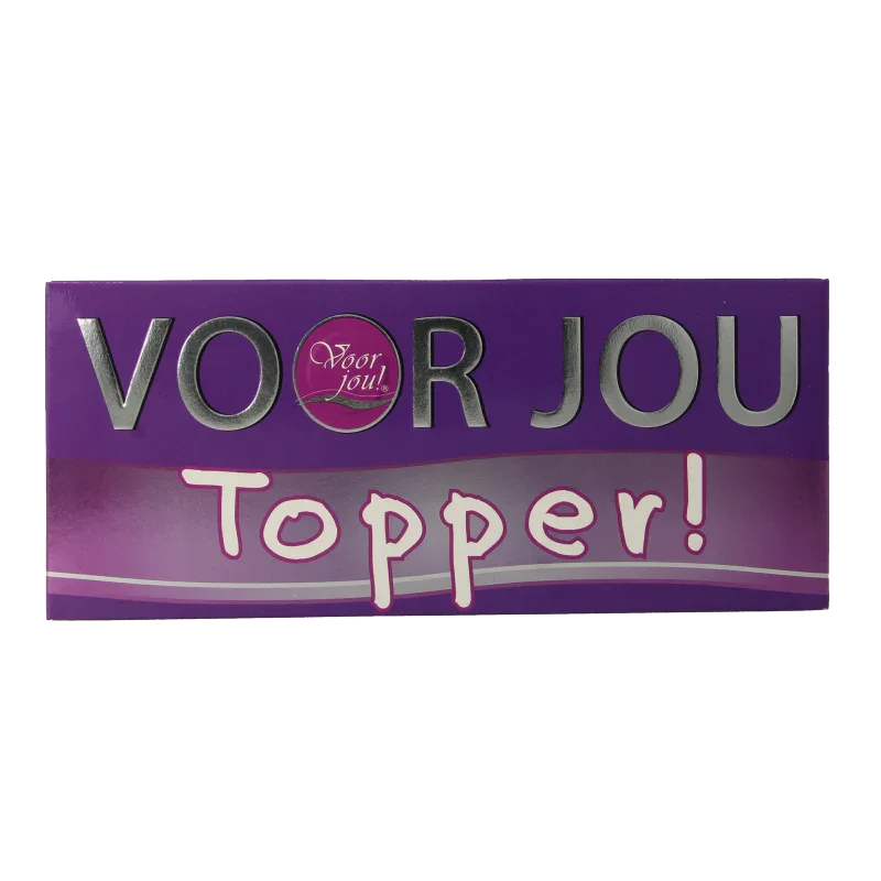Voor Jou! Wensreep topper 70 Gram