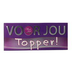 Voor Jou! Wensreep topper 70.00 Gram
