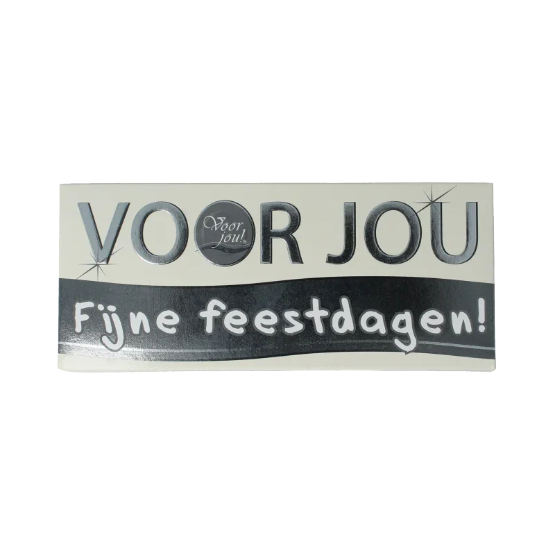 Voor Jou! Wensreep fijne feestdagen 70 Gram