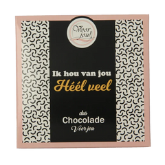 Voor Jou! Tablet hou van jou heel veel 90 Gram