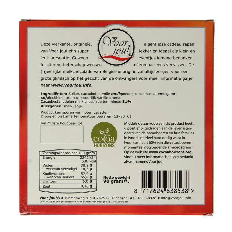Voor Jou! Tablet topper 90 Gram