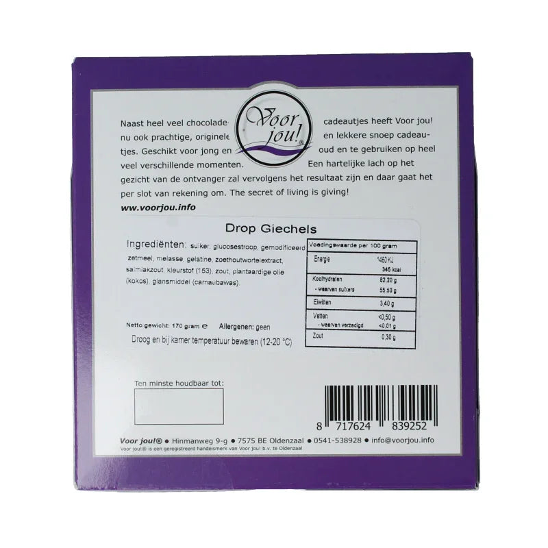 Voor Jou! Toppertje 170 Gram