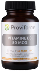 Proviform Vitamine D3 50mcg (2000IE) 150.00 Tabletten