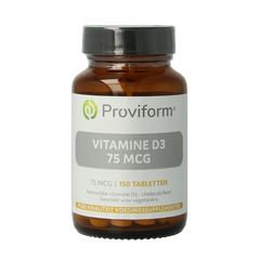 Proviform Vitamine D3 75mcg 150 Tabletten