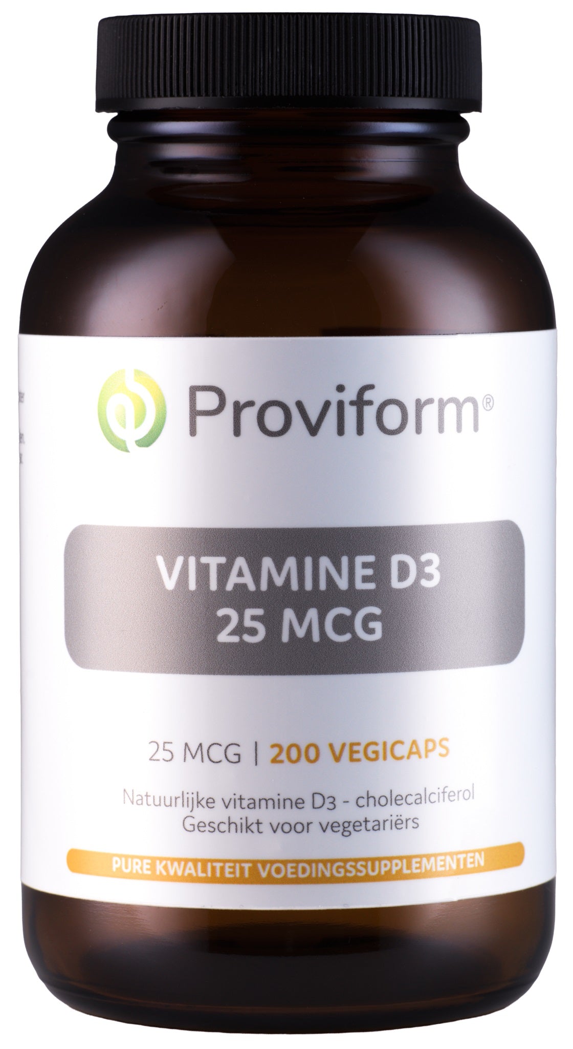 Proviform Vitamine D3 25mcg 200.00 Vegetarische capsules
