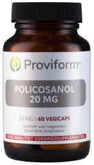 Proviform Policosanol 20 mg 60.00 Vegetarische capsules