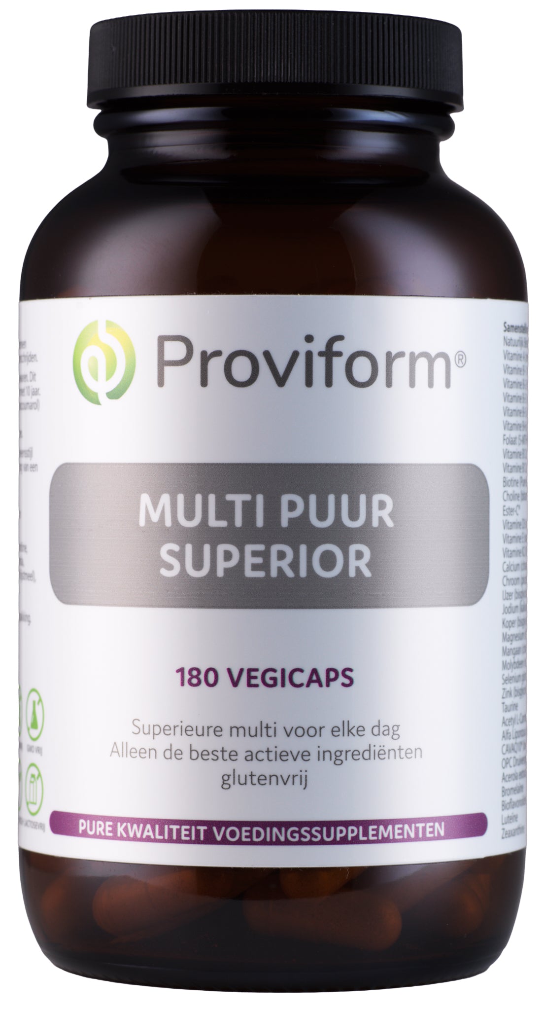 Proviform Multi puur superior 180.00 Vegetarische capsules