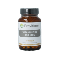 Proviform Vitamine K2 360mcg 60 Vegetarische capsules