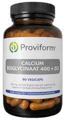 Proviform Calcium bisglycinaat 400 + D3 90 Vegetarische capsules