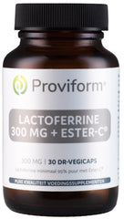 Proviform Lactoferrine puur 300mg + ester C 30 Vegetarische capsules