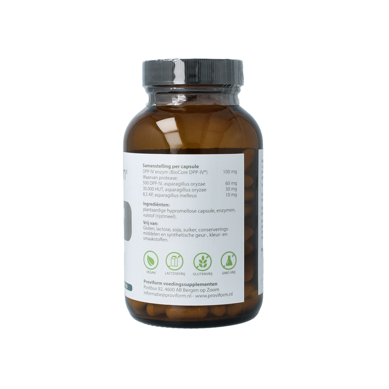 Proviform DPP-IV biocore enzymen 100mg 180 Vegetarische capsules