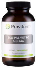 Proviform Saw palmetto 600 mg 100 Vegetarische capsules